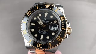 Rolex Sea-Dweller Stainless Steel/Yellow Gold Dive Watch 126603 Rolex Watch Review