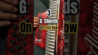 Diatonic Accordion - G Chord on Accordion #accordion #acordeón #garmon #diatonicaccordion #tutorial