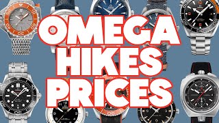 OMEGA 2023 PRICE HIKE - Swatch Group Jumps On The Price Rise Bandwagon