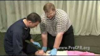Child CPR 2 rescuer