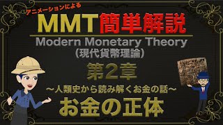 【第2章：お金の正体】アニメーションによるMMT簡単解説(経済学・MMT) わかりやすい！！