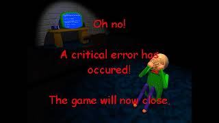 baldi's basics classic remastered crash screen