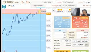 【ＦＸ／ＢＯ】全一　6万円の大勝ち　ドル円100枚