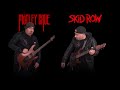 mötley crüe vs skid row guitar riffs battle