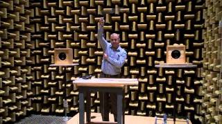 Doppler effect demonstration in the Anechoic Chamber, California State University, Sacramento