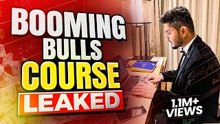 Booming Bulls Course Leaked || Part 1 || Anish Singh Thakur teaching his Beginner Friends to Trade