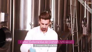 Spot Curso Elaboración de Cerveza Artesanal