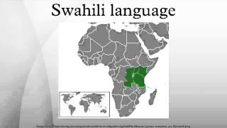 Swahili language