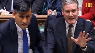 HIGHLIGHTS: Rishi Sunak goes head to head with Keir Starmer at PMQs