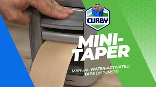 Curby Mini-Taper™ for Small Business Packaging - Recyclable Paper Tape!