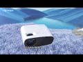 Mini Projector for iPhone, ELEPHAS 2024 Upgraded 1080P HD Projector