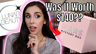 LET'S UNBOX IT LIVE! Was the Lunar Beauty MARS Mystery Box worth $140??