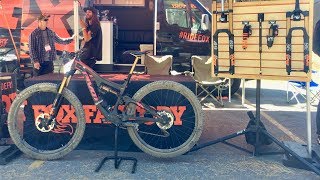 Intro to bike suspension and Live Valve with Fox at Interbike 2018