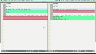 vim tips 6 - vimdiff