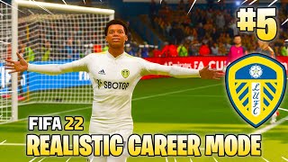 OUR FIRST FINAL! | FIFA 22 Realistic Career Mode | #5
