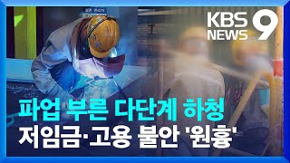 ‘다단계 하청’이 부른 노동시장 이중구조 / KBS  2022.07.27.