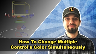 Maya Rigging: Change Multiple Control's Color Simultaneously