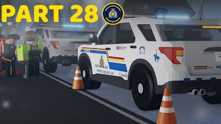 ROBLOX Vancouver RCMP Patrol Part 28 | Checkpoints and Traffic!