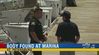 Man discovered dead in water at St. Petersburg marina