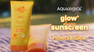 Protect \u0026 Glow with Aqualogica Glow+ Dewy Sunscreen