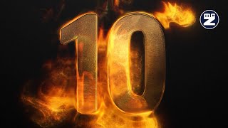 Countdown 10 seconds with epic music - 10 Sec - Countdown timer with voice - Go & Start
