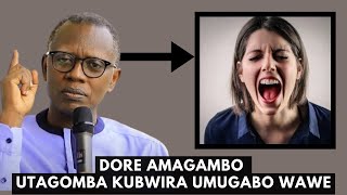 WAMUGORE WE, DORE AMAGAMBO UTAGOMBA KUBWIRA UMUGABO|| IKIBAZO DUFITE NUKO BARI KUBIBIGISHA| PR