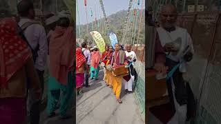 Harinaam Sankirtan at Ram Jhula at Rishikesh #sanatandharma #iskcon