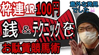 【競馬検証】枠連は配当低いが安定馬券！1R100円の傾向【函館競馬場】