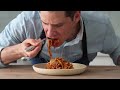 The Faster, BETTER Way to make Spaghetti & Meat Sauce (25 Mins!)
