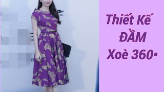 Design bath 360 • How to cut dress 360 • Le fashion | Free sewing training |