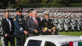 Ceremonia de Inauguración de la Guardia Nacional en Campo Marte
