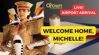 Michelle Dee Live! AIRPORT ARRIVAL | Miss Universe Philippines 2023 | Welcome Home Michelle!