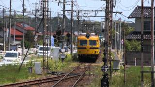 【一畑電車】　川跡駅　松江しんじ湖温泉行き（３０００系）