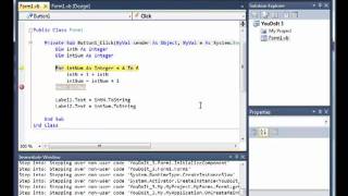 Visual Basic For Loop