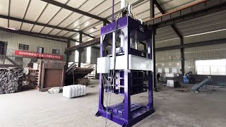 Baling Machine In Textile Fabric