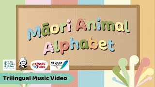 Māori Animal Alphabet Music Video | NZSL | Māori | Fun song for kids | Educational