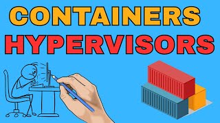 Containers vs Hypervisors: What's the Difference? Type 1 vs Type 2 hypervisor (Explained Simply)