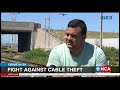 Fight against cable theft