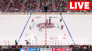 NHL LIVE🔴 New York Rangers vs Montreal Canadiens - 9th March 2023 | NHL Full Match - NHL 23
