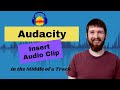 How to Insert Audio in the Middle of Any Track in Audacity