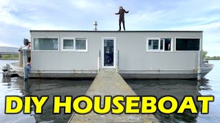 MAJOR UPDATE IN MY 60ft HOUSEBOAT PROJECT