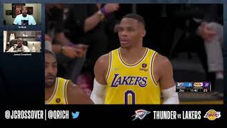 Former NBA Players Jamal Crawford & Q-Rich Breakdown Lakers vs Thunder | Influencer Stream