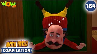 Magician of Juhu Beach | Motu Patlu Season 13 Compilation 184 | Motu Patlu | Wow Kidz | #spot