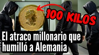 ¡Nunca creerás cómo se robaron una moneda de oro de 100 kg del Museo Bode en Alemania!