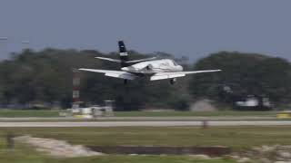 Cessna 560 Citation V Landing