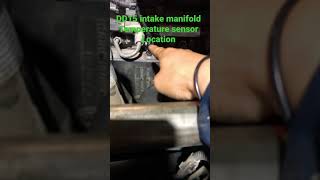 Intake manifold temperature sensor location on DD15