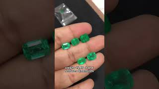 This beautiful natural faceted emerald from Panjshir, Afghanistan, weighs 15.45 ct