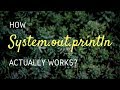 Java Basics: How System.out.println actually works?