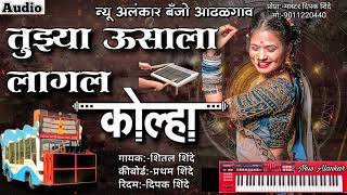 तुझ्या ऊसाला लागल कोल्हा | New Alankar Banjo Group Adalgaon Active Pad Mix song