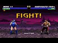 Mortal Kombat Trilogy Komplete Mugen Edition Plus Kitana mk2 vs Jax mk2